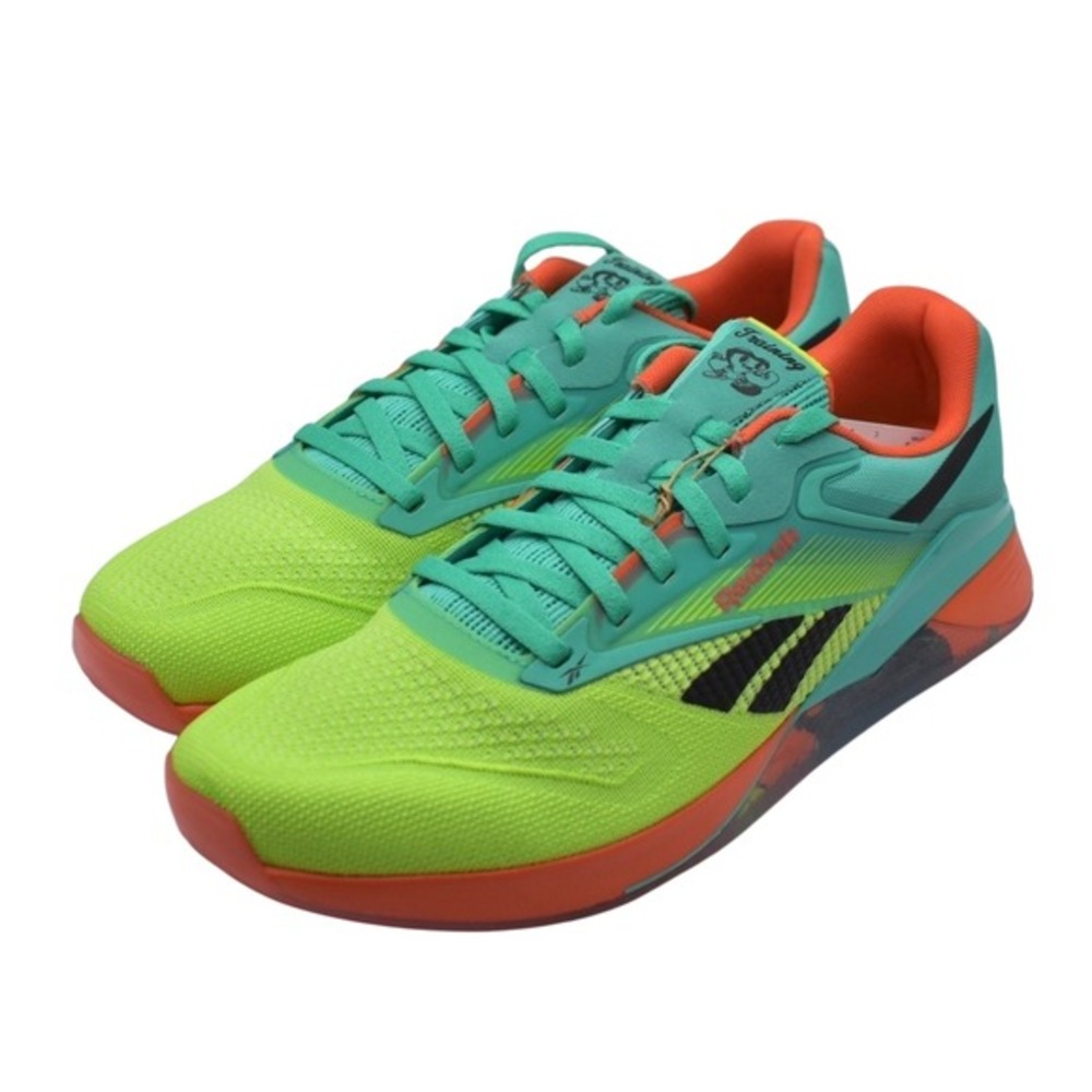 Reebok NANO X4 Cross Training Shoes Men's 10‎ Unleashed Green Acid Yellow Black